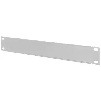 Intellinet placa cega de 10 polegadas, tampa 1HE para espaço não utilizado em armário de 10 polegadas, metal, cinzento