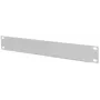 Intellinet placa cega de 10 polegadas, tampa 1HE para espaço não utilizado em armário de 10 polegadas, metal, cinzento