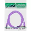 Cabo de rede InLine SF/UTP Cat.5e violeta 3m