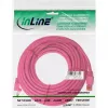Cabo de rede InLine S/FTP PiMF Cat.6 250MHz PVC cobre rosa 20m