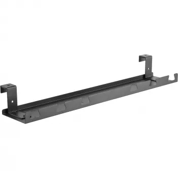 Bandeja/suporte para cabos para montagem sob a mesa InLine 131×590×74 mm, preto