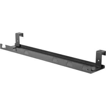 Bandeja/suporte para cabos para montagem sob a mesa InLine 131×590×74 mm, preto