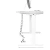 Calha para cabos InLine para mesas de altura ajustável, 4 compartimentos, cinzento, 68×36×42 mm