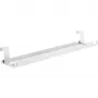 Canal de cabos/bandeja para montagem sob a secretária InLine 131×590×74 mm, branco