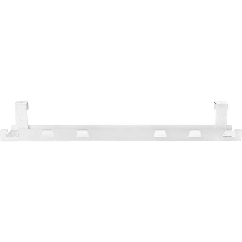 Canal de cabos/bandeja para montagem sob a secretária InLine 131×590×74 mm, branco