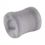 Canal de cabos InLine, manga têxtil com fecho de velcro, 1 m x 25 mm cinzento