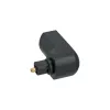 Adaptador de cabo de áudio ótico InLine Toslink ficha/conector fêmea 90° angular