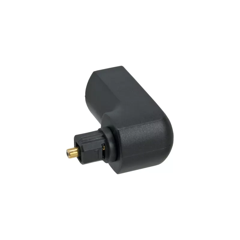 Adaptador de cabo de áudio ótico InLine Toslink ficha/conector fêmea 90° angular