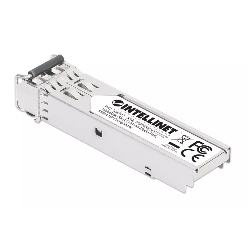 Módulo transceptor de fibra ótica Intellinet Gigabit SFP Mini-GBIC 1000Base-SX LC 550 m 850 nm