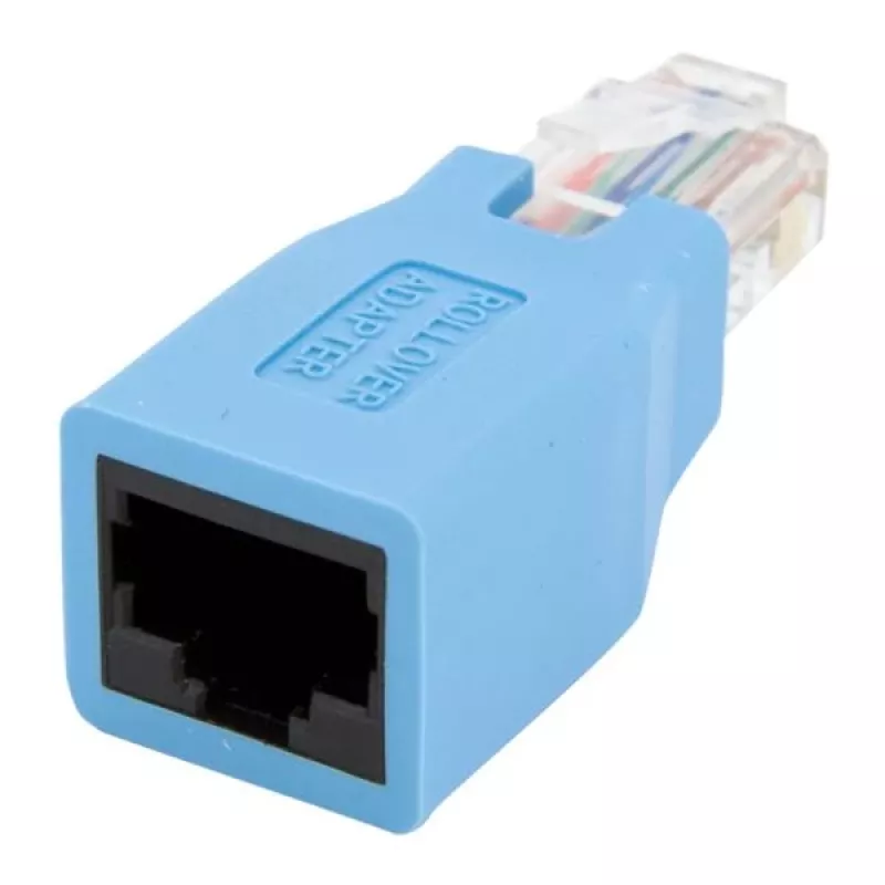 Adaptador rollover de consola Cisco StarTech.com para cabo Ethernet RJ45, ficha/conector fêmea