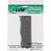Régua de tomadas InLine 6 tomadas tipo suíço com interruptor de rede preto 1,5 m