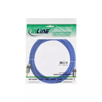 Cabo de áudio Premium InLine jack 3,5 mm ficha/ficha 10 m