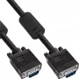 Cabo S-VGA InLine 15HD ficha/ficha preto 1m