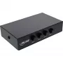 Comutador USB 2.0 InLine manual dispositivo USB-A para 4 computadores com fios