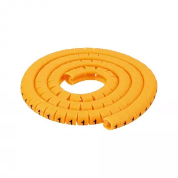 InLine marcadores de cabos 3,0 mm a 5,2 mm n.º 0-9 1000 unid., amarelo, 3 mm, 98 g, 120 mm, 310 mm, 26 mm
