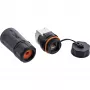 InLine conjunto de acoplamento Cat.6A, à prova de água IP68, 2x RJ45 F/F, 1:1