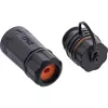 InLine acoplamento Cat.6A, à prova de água IP68, 2x RJ45 F/F, 1:1