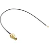 Cabo adaptador WIFI InLine RP-SMA fêmea para U.FL macho 20 cm