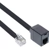 Cabo modular RJ12 6P6C macho/fêmea 2m InLine