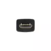 Cabo plano Micro USB 2.0 InLine USB A / Micro-B, preto / dourado, 1 m