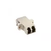 Adaptador de fibra ótica InLine metal duplex LC/LC MM bucha cerâmica com flange 89989M
