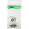 Adaptador de fibra ótica InLine metal duplex LC/LC MM bucha cerâmica com flange 89989M