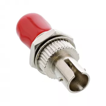 Conector de fibra ótica InLine simplex ST/ST multimodo bucha metálica 89990B