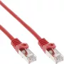Cabo de rede F/UTP Cat.5e vermelho 0,5m InLine
