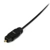 Cabo de áudio digital ótico SPDIF Toslink fino StarTech.com 15 ft