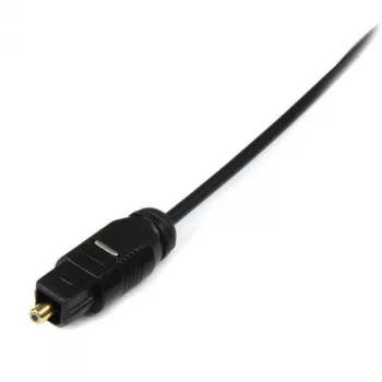 Cabo de áudio digital ótico SPDIF Toslink fino StarTech.com 15 ft