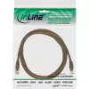 Cabo de rede InLine SF/UTP Cat.5e castanho 1,5 m