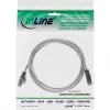 Cabo de rede InLine SF/UTP Cat.5e transparente 1,5 m