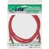 Cabo de rede InLine SF/UTP Cat.5e vermelho 1,5 m