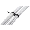 Abraçadeiras de cabos de cabeça dupla montáveis InLine 300 mm x 4,8 mm, nylon, preto, 100 unid.
