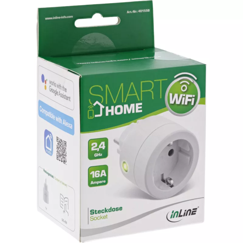 Tomada inteligente InLine SmartHome II