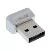 Leitor de impressões digitais USB InLine, compatível com Windows Hello