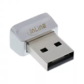 Leitor de impressões digitais USB InLine, compatível com Windows Hello