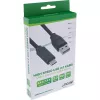 Cabo USB 2.0 InLine, ficha USB-C / ficha USB-A, preto, 1 m