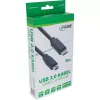 Cabo USB 2.0 InLine, ficha USB-C / ficha Mini-B (5 pinos), preto, 5 m