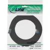 Cabo de rede InLine S/FTP PiMF Cat.6A sem halogéneos 500MHz preto 20m