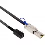 Cabo InLine Mini SAS HD SFF-8643 para SFF-8088, 2 m
