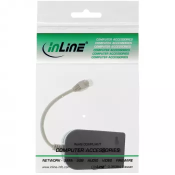 Splitter ISDN InLine 1 -> 8, 0,15 m, com resistências