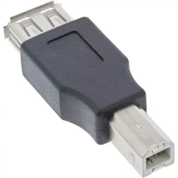Adaptador USB 2.0 Type-A fêmea / Type-B macho InLine 33442