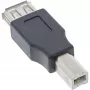 Adaptador USB 2.0 Type-A fêmea / Type-B macho InLine 33442