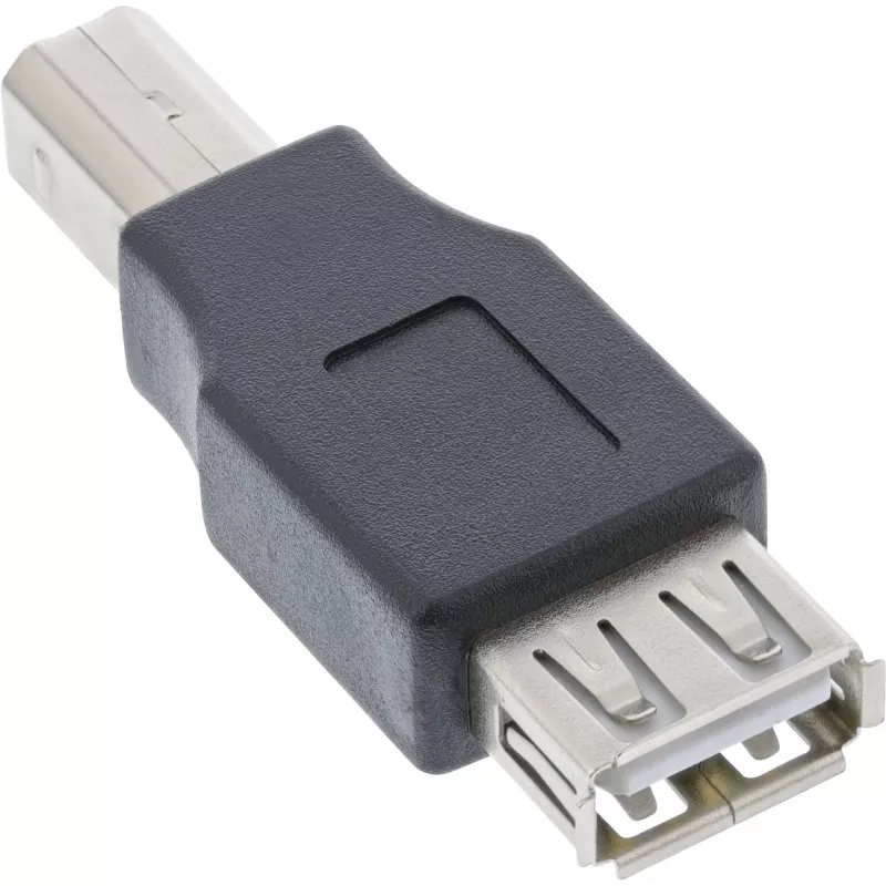 Adaptador USB 2.0 Type-A fêmea / Type-B macho InLine 33442
