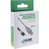 Cabo adaptador USB 2.0 InLine, USB Type-A macho / ficha pin-header, 0,40 m