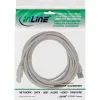 Cabo USB 2.0 Type-A macho/macho bege, 1 m, InLine 34310H