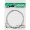 Cabo de extensão USB 2.0 Type-A macho/fêmea InLine 34605, 5 m, transparente