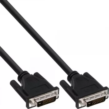 Cabo DVI-D InLine, 24+1 macho/macho, Dual Link, 2 m