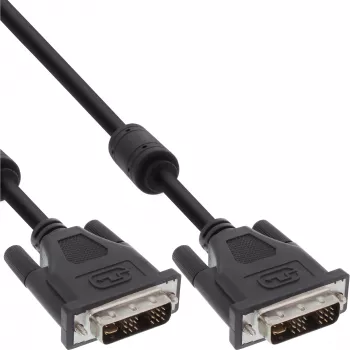 Cabo DVI-I 24+5 macho/macho Dual Link InLine 17791, 1,8 m